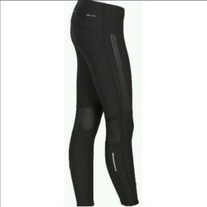 Nike womens tech 2 running tights black & grey szM